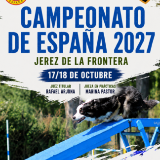 1-Prueba puntuable RSCE para el CE 2027 17/18 octubre el Área Jerez